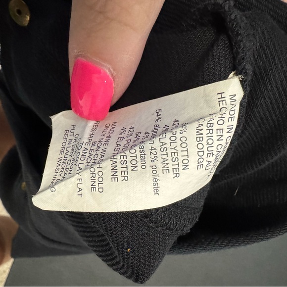 Michael Kors Black Pull-On Slim Pants Size Large - Picture 6 of 6